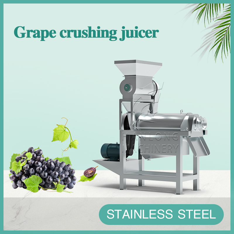 Grape crushing juicer