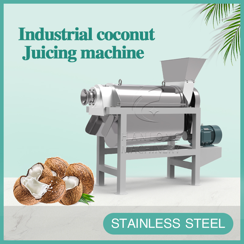 Industrial coconut Juicing machine