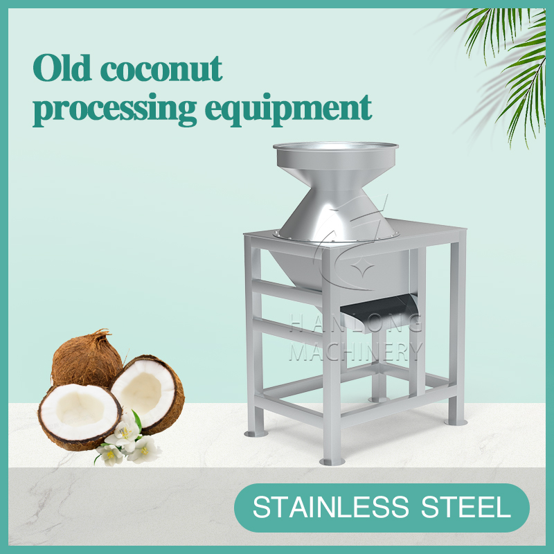Old coconut processing equipment