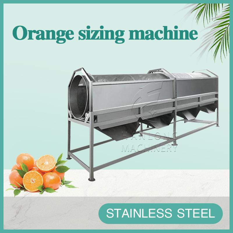 Orange sizing machine