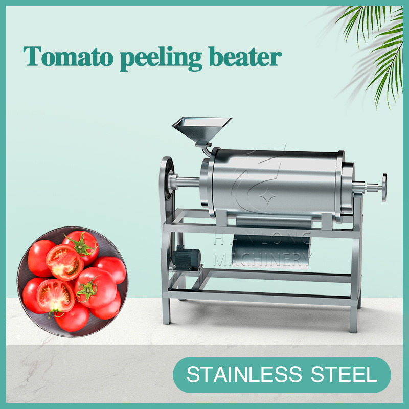 Tomato peeling beater