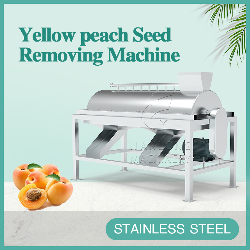 Yellow peach Seed Removing Machine