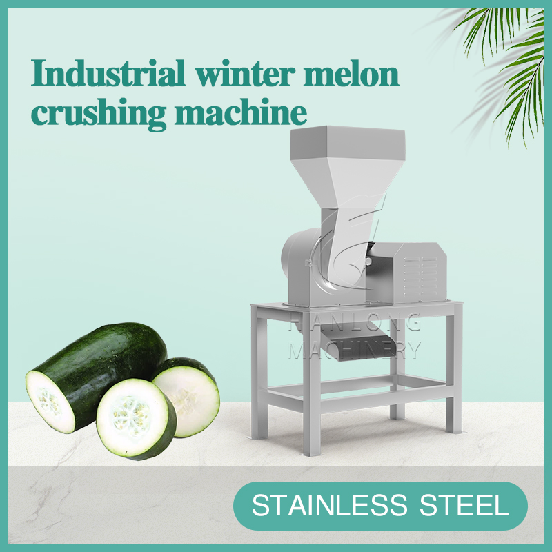 Industrial winter melon crushing machine