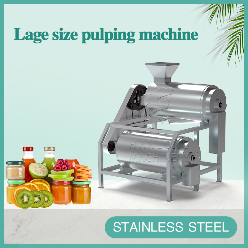lage size pulping machine