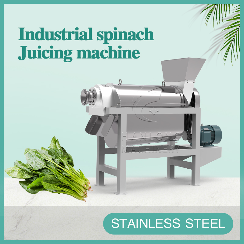 Industrial spinach Juicing machine