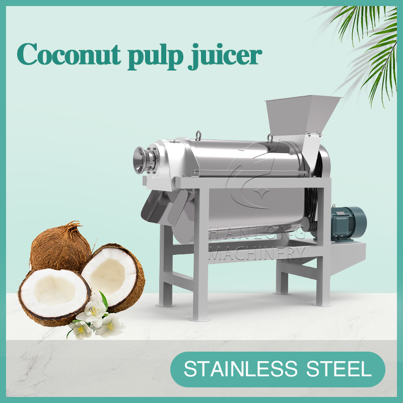 coconut pulp juicer