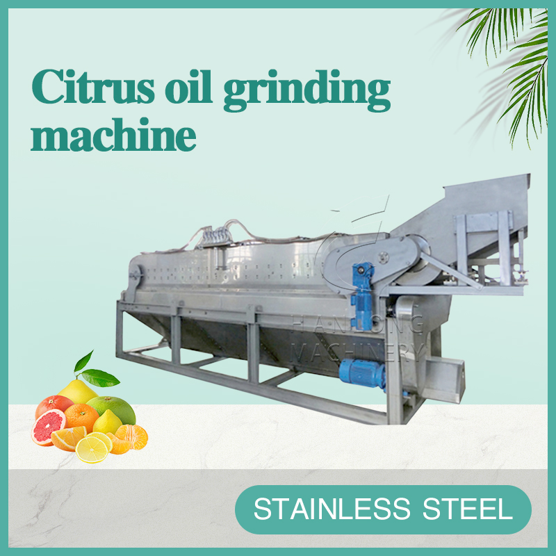 citrus oil grinding machine