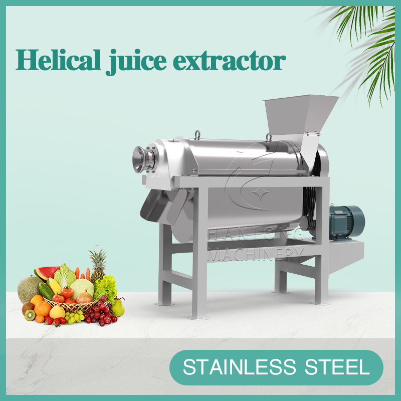 helical juice extractor