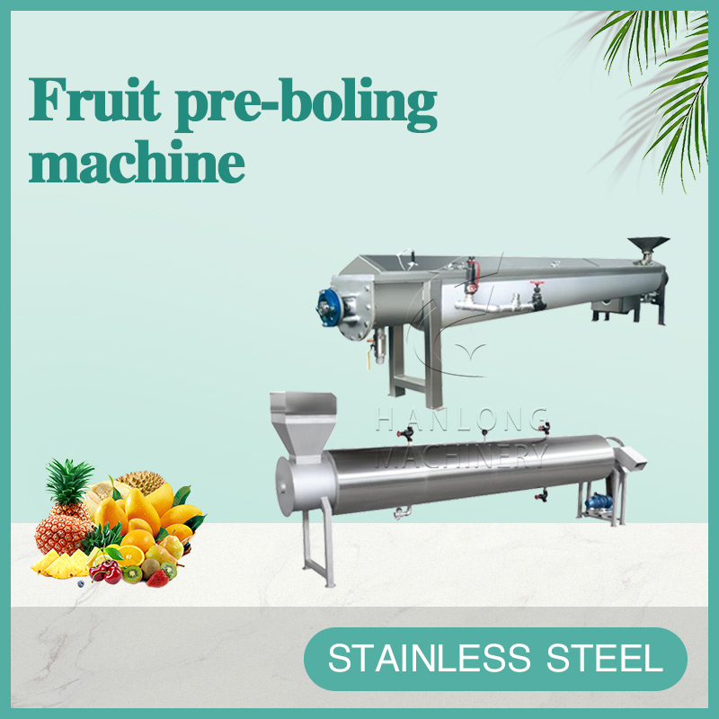 fruit pre-boling machine