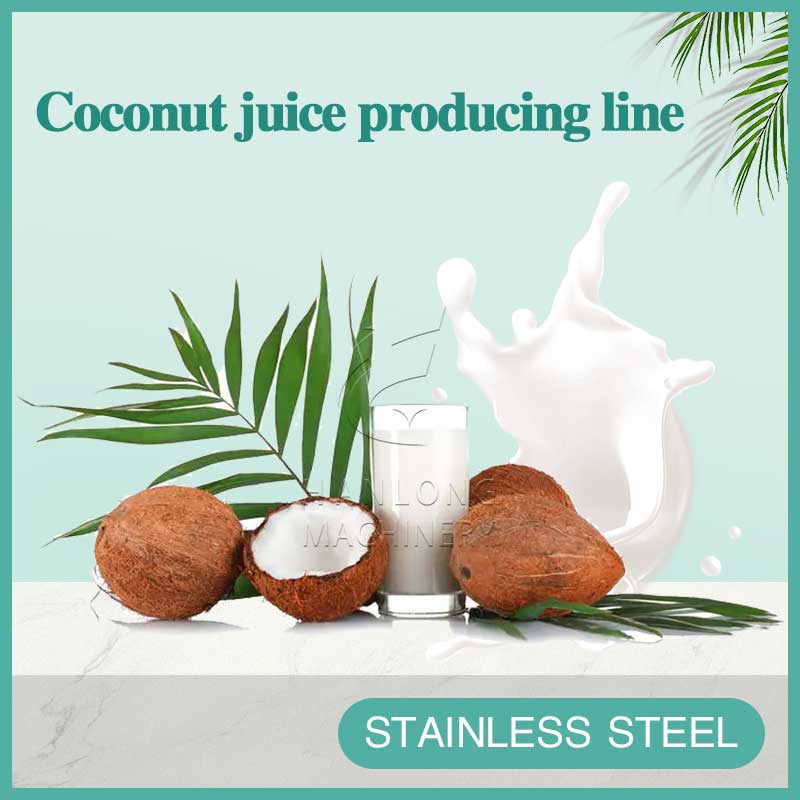 coconut juice producing line