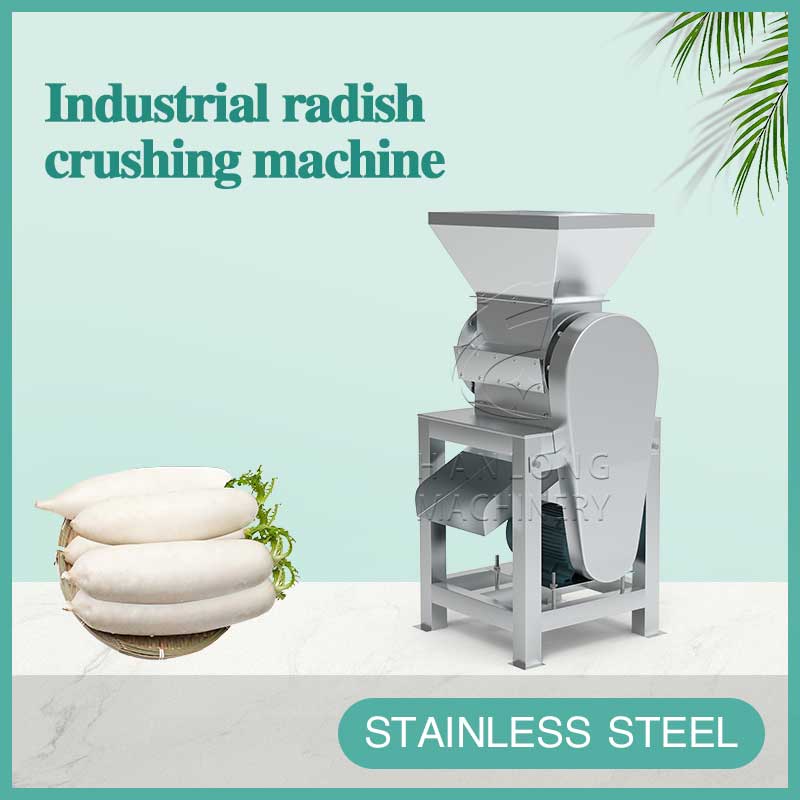 Industrial radish crushing machine
